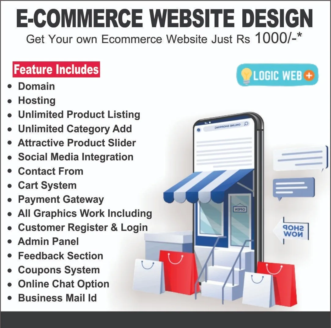 ecommerce website development in Gwalior for Retail Shops: Cost, Timeline And ROI